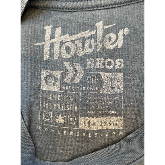 Howler Bros. Men's Size Large Gary Graphic Short Sleeve T-Shirt - Picture 2 of 7